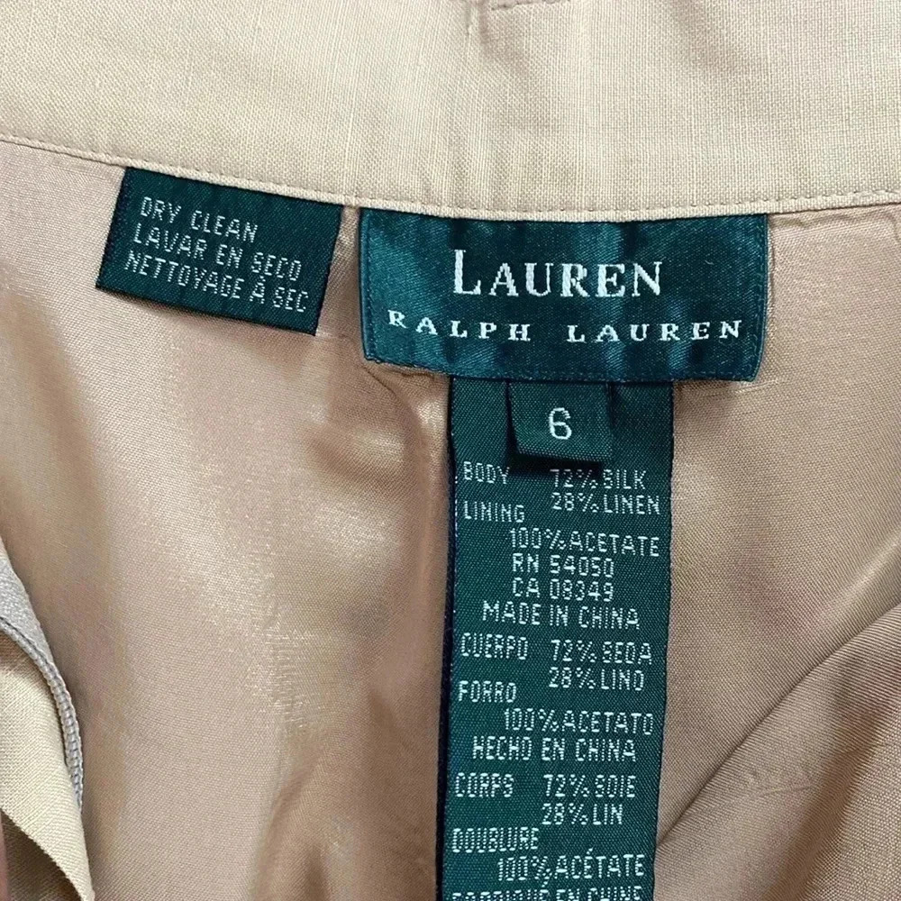 Vintage Ralph Lauren Pleated Pants, size 6, but will fit a size 2 - Picture 11 of 11